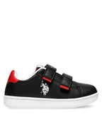 Buty dla chłopców - U.S. Polo Assn. Sneakersy TRACE002 Czarny - miniaturka - grafika 1