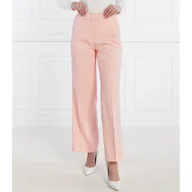 Spodnie damskie - GUESS Spodnie ELIANE | flare fit - miniaturka - grafika 1