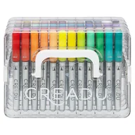 Kredki, ołówki, pastele i pisaki - Markery akrylowe, brush, Creadu, 48 kolorów - miniaturka - grafika 1