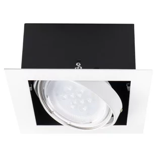 Kanlux MATEO ES DLP-150-W OPRAWA WPUSZCZANA DOWNLIGHT 1X25W ES111 GU10 BIAŁY 32931 - Lampy sufitowe - miniaturka - grafika 1