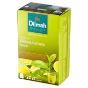 Herbata - Dilmah Green Tea Cytryna ex20 z zawieszką DILM.GR.CYTRYNA.EX20 - miniaturka - grafika 1