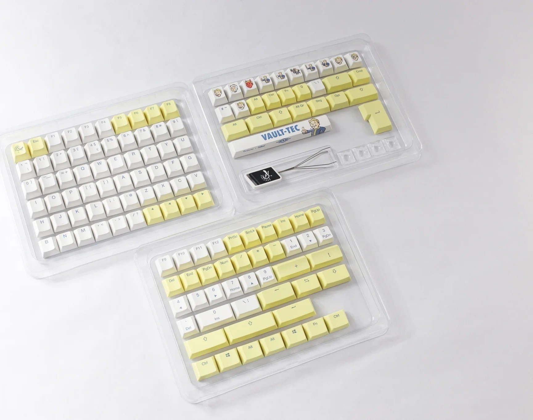 Ducky Ducky x Fallout Keycap Set - 132 Stck, ANSI US