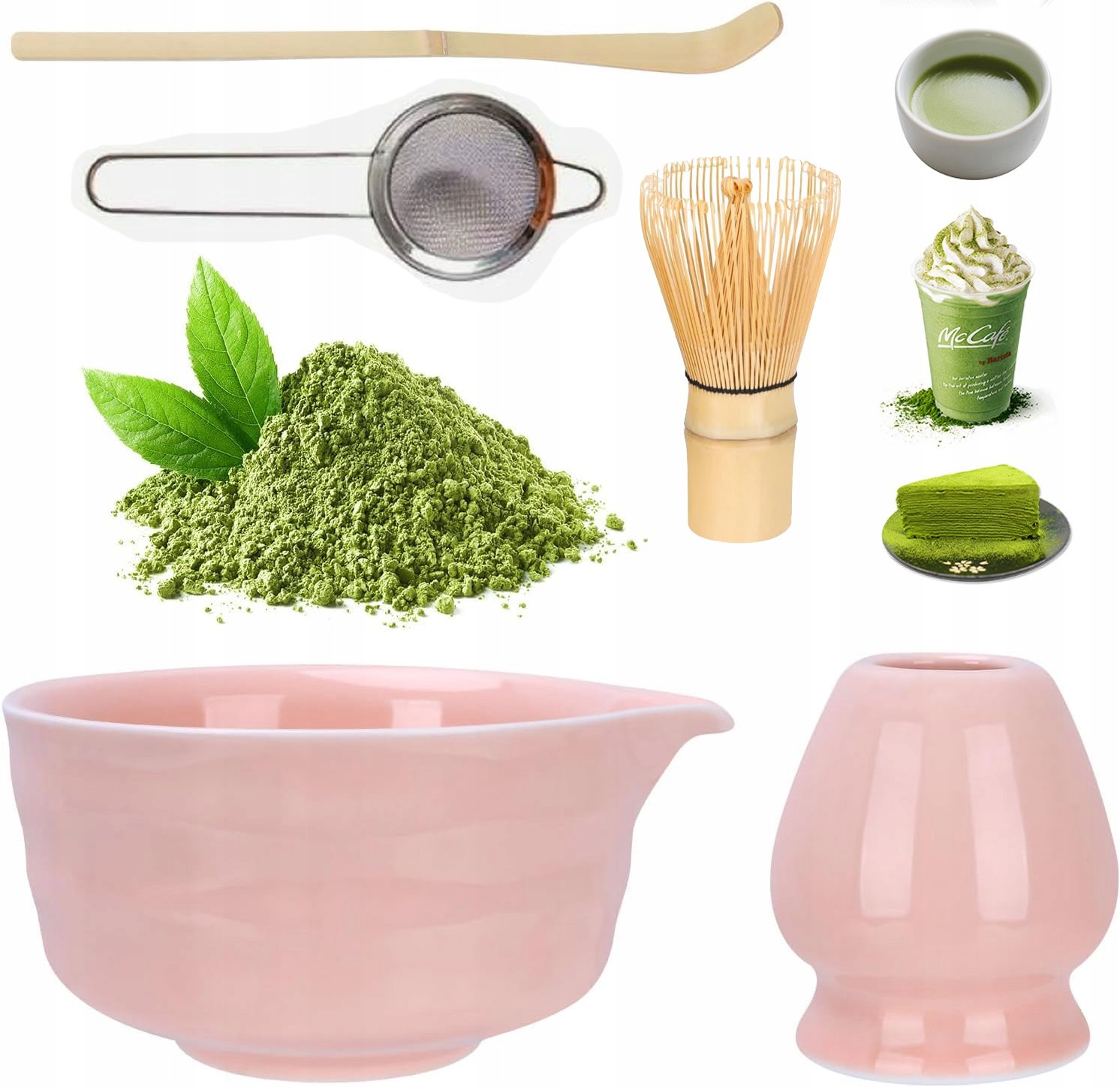 Zestaw Startowy Matcha Zestaw Do Herbaty Matcha Do Miotły Oczyszczanie 5W1