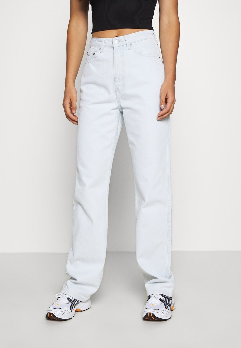 Weekday Jeansy Damskie Klasyczne Proste 30/30 1Zgq