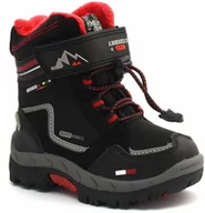 Buty dla chłopców - Śniegowce dziecięce American Club HL 31/21 Red - miniaturka - grafika 1