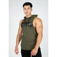Koszulki sportowe męskie - Bezrękawnik fitness męski Gorilla Wear Rogers Hooded Tank Top z kapturem - miniaturka - grafika 1