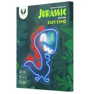 Pozostałe oświetlenie - Neon plexi LED jurassic baby dino niebieski FLNJ01 forever light - miniaturka - grafika 1