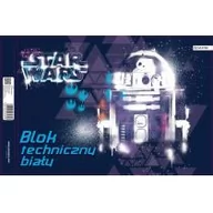 Szkolne artykuły papiernicze - Blok techniczny A4/10K biały Star Wars - miniaturka - grafika 1