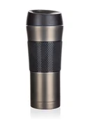 Kubki termiczne - Kubek podróżny AKCENT 420ml antracyt - miniaturka - grafika 1