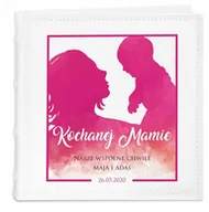 Albumy fotograficzne - Album na zdjęcia z nadrukiem dla mamy na Dzień Matki - miniaturka - grafika 1
