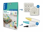 Flamastry - zestaw markerów permanentnych z poszewką na poduszkę - miniaturka - grafika 1