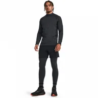 Legginsy - Męskie legginsy treningowe Under Armour UA CG Armour Twist Leggins - czarny - miniaturka - grafika 1