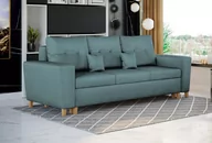 Sofy i kanapy - NOWOCZESNA SOFA DO SALONU Z POJEMNIKIEM - ELIO - TKANINA VELUTTO - miniaturka - grafika 1