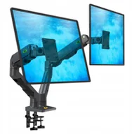 Uchwyty do monitorów - North Bayou Uchwyt biurkowy na 2 monitory 27" - 34" G65 - miniaturka - grafika 1