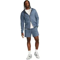 Koszulki męskie - Nike DX0822-491 M NK Tech FZ LGHTWHT Długa Koszulka Męska DIFFUSED Niebieski/DIFFUSED Niebieski Rozmiar 3XL-T - miniaturka - grafika 1