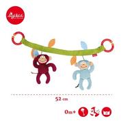 Akcesoria do wózków - SIGIKID miękki łańcuch do wózka małpki - grzechotki - miniaturka - grafika 1