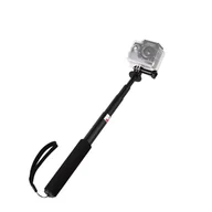 Selfie stick - Kijek teleskopowy Selfie stick z uchwytem na kamerę sportową aparat HURTEL - miniaturka - grafika 1