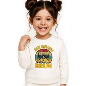 Bluzy dla dziewczynek - BLUZA DZIECIĘCA 67 SIX SEVEN VIRAL KOT 134-140 DLA CHŁOPCA DZIEWCZYNKI - miniaturka - grafika 1