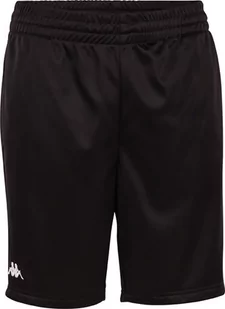 Kappa, Spodenki męskie Jevedes Slim Fit, 310093-19-4006, Rozmiar M, Czarne - Spodenki męskie - miniaturka - grafika 1