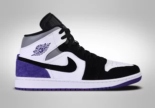 Nike Air Jordan 1 Retro Mid Se Court Purple - Koszykówka - miniaturka - grafika 1