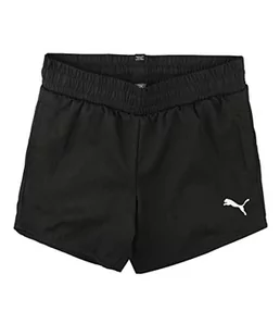 Puma Szorty dziewczęce Active G Czarny 152 587008 - Spodnie i spodenki dla dziewczynek - miniaturka - grafika 1