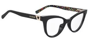 Okulary korekcyjne Love Moschino MOL576 807 - Okulary korekcyjne, oprawki, szkła - miniaturka - grafika 2