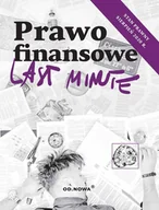 E-booki - prawo - Last Minute. Prawo finansowe - miniaturka - grafika 1