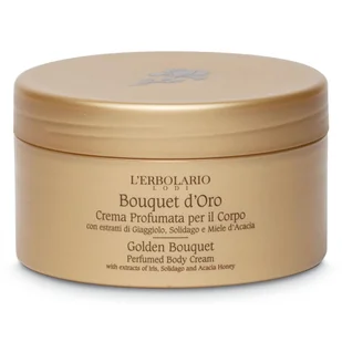 L'Erbolario LErbolario LErbolario Bouquet dOro Perfumowany krem do ciała 200 ml - Balsamy i kremy do ciała - miniaturka - grafika 1