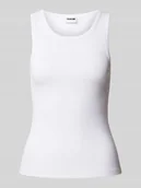 Koszulki i topy damskie - Top z prążkowanymi wykończeniami - miniaturka - grafika 1