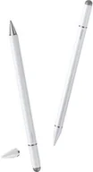 Akcesoria do tabletów i e-booków - Baseus Uniwersalny Rysik Smooth Writing 3 3w1 Passive Stylus Non-magnetic Version, biały - miniaturka - grafika 1