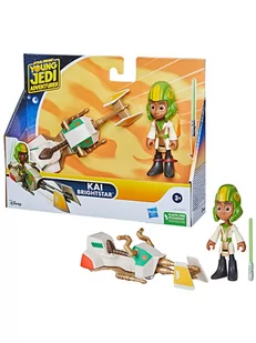 Hasbro Zestaw zabawek "Kai Brightstar & Speeder Bike" - 3+ - Zabawki kreatywne - miniaturka - grafika 1