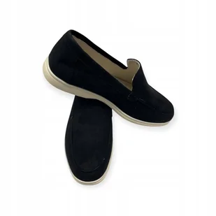 Mokasyny męskie zamszowe Old Money 41 - Mokasyny męskie - miniaturka - grafika 1