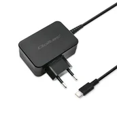 Ładowarki do telefonów - Qoltec Ładowarka sieciowa 65W USB-C PD Czarna - miniaturka - grafika 1