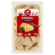 Szybkie dania obiadowe - Carrefour Classic Pierogi z mięsem 1 kg - miniaturka - grafika 1