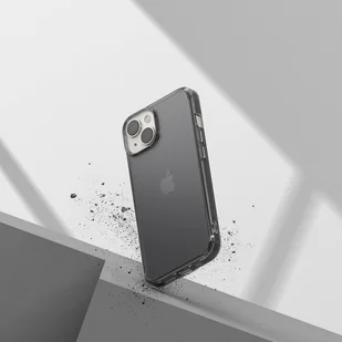 Ringke Fusion Matte etui iPhone 14 Plus pokrowiec z żelową ramką szary - Etui i futerały do telefonów - miniaturka - grafika 5