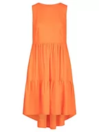 Sukienki - Mint & Mia Letnia sukienka z czystego lnu, pomarańczowy, 44 - miniaturka - grafika 1