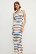Sukienki - Pepe Jeans sukienka IRIS DRESS maxi dopasowana PL953573 - miniaturka - grafika 1