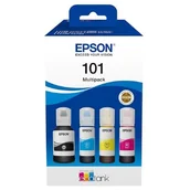 Tusze oryginalne - Epson originální ink C13T03V64A, 101, T03V64A, CMYK, EcoTank L6160,L6170,L6190,L4150,L4160 - miniaturka - grafika 1