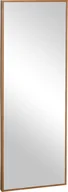 Lustra - HOMCOM lustro ścienne lustro do garderoby 125 x 45 cm lustro do przedpokoju z drewnianą ramą pełnowymiarowe lustro wiszące lustro do salonu lustro do sypialni natura - miniaturka - grafika 1