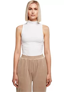 Urban Classics Damskie body bez rękawów, bez rękawów, krój typu turtleneck Shapewear całe ciało, biały, XXL - Body - miniaturka - grafika 1