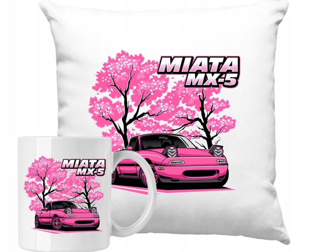 ZESTAW PODUSZKA + KUBEK Szybkie Auta Motoryzacja JDM Pomysł Na Prezent #6
