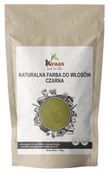 Wody i perfumy męskie - KVAAS NATURALNA ZIOŁOWA FARBA HENNA DO WŁOSÓW CZARNA 100g - miniaturka - grafika 1