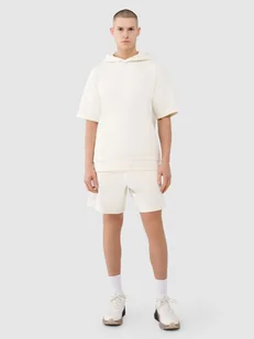 4F Spodenki dresowe męskie - białe 3XL - Spodenki męskie 4F Spodenki dresowe męskie - białe 3XL - Spodenki męskie - miniaturka - grafika 1