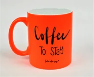 Kubki - Kubek ANETA SOBIE RYSUJE, Stay And Relax, fluorescencyjny pomarańczowy, 330 ml - miniaturka - grafika 1