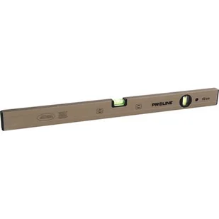 Poziomica aluminiowa anod poziom + pion 2 lib 2 mag 60 cm Proline - Poziomice, łaty, miary - miniaturka - grafika 1