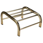 Meble fryzjerskie - Podnóżek fryzjerski Ayala Drabinka, złoty - miniaturka - grafika 1