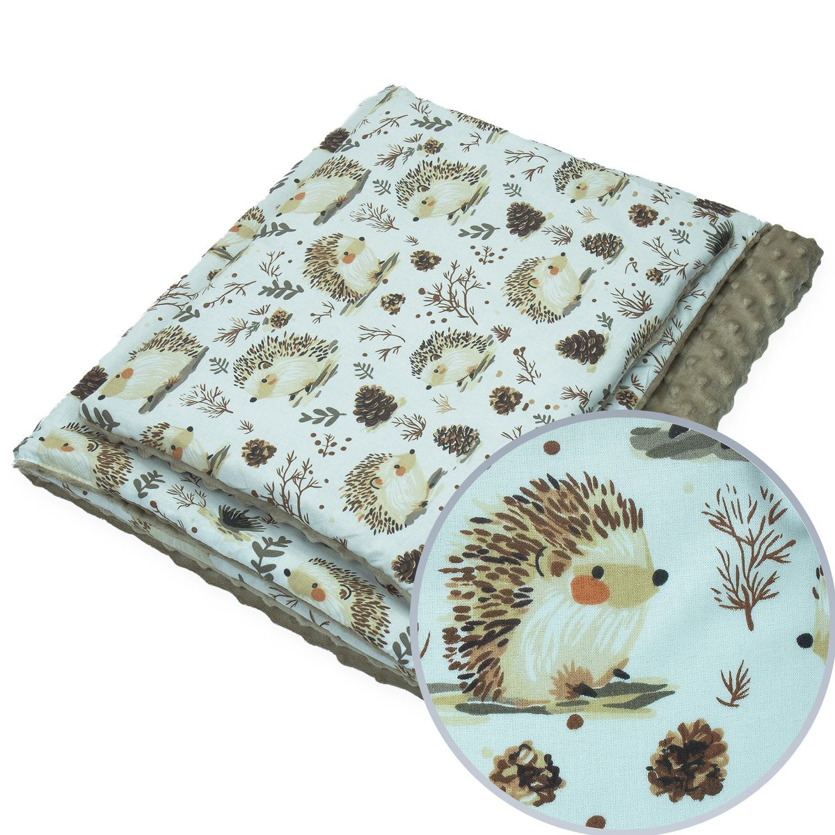 KOCYK PRZEDSZKOLAKA DO PRZEDSZKOLA MINKY 100x135 + PODUSZKA Kerstin