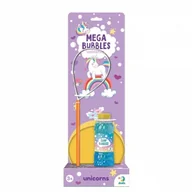 Bańki mydlane - Mega bańki mydlane Jednorożce 450ml - miniaturka - grafika 1