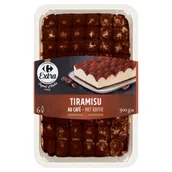 Desery mleczne - Carrefour Extra Tiramisu 500 g - miniaturka - grafika 1
