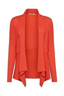 Swetry damskie - ESPRIT Damski 043EE1I312 kardigan, 870/CORAL ORANGE, XXS, 870 / Coral Orange, XXS - miniaturka - grafika 1